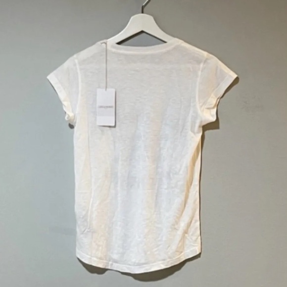 Zadig & Voltaire Skinny Blasson Tee- S,M,L - Picture 6 of 9